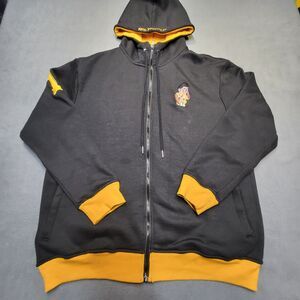 Rich Struggles Hoodie Mens XL Black Long Sleeve Jacket Full Zip Sweatshirt Urban